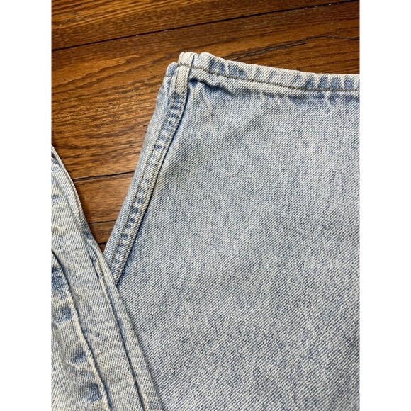 VTG Levis Jeans Mens 550 34x32  Light Wash Relaxed Fit Upside Down Orange Tag - Picture 8 of 14